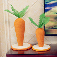 HKM-1276477 Two-Color Sisal Cat Toy Radish for Biting and Play - Medium Size 26x26x29 cm