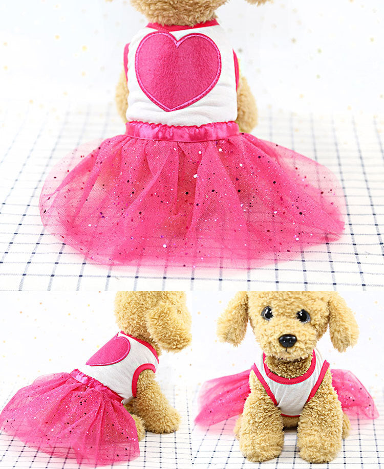 HKM-1277373 Spring and Summer Dog Clothing - Lightweight Polyvinyl Alcohol Fiber Apparel for Small to Large Breeds