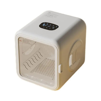 HKM-127827 Automatic Pet Hair Dryer Box with Speech Control and Temperature Settings for Cats and Small Dogs