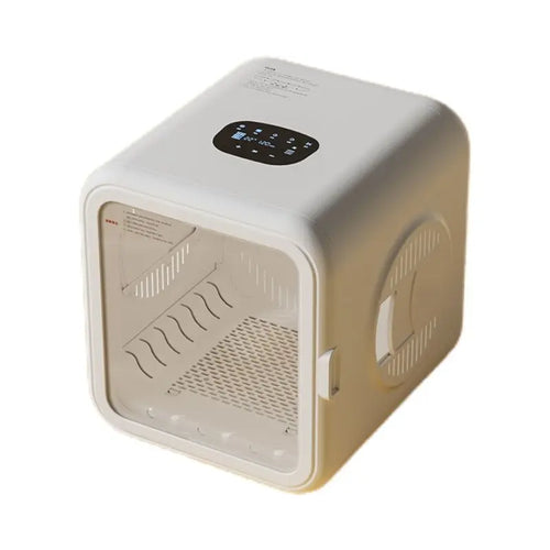 HKM-127827 Automatic Pet Hair Dryer Box with Speech Control and Temperature Settings for Cats and Small Dogs
