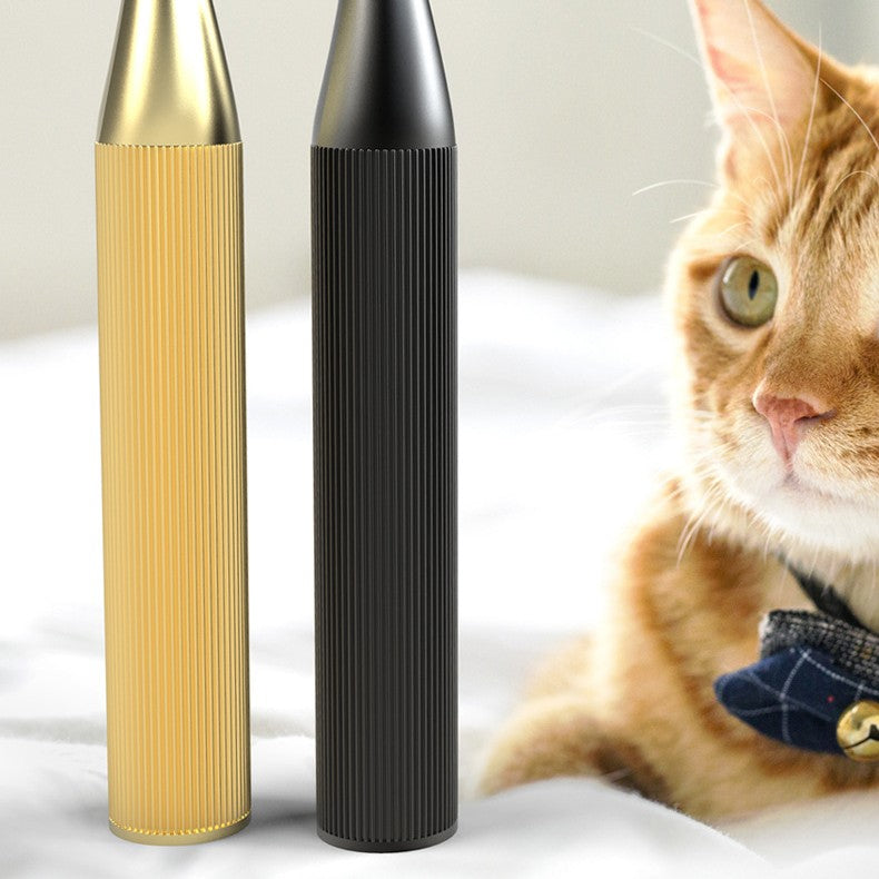 HKM-1278781 Rechargeable Cat Grooming Tool with LED Light and USB Charging