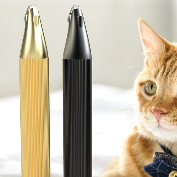 HKM-1278781 Rechargeable Cat Grooming Tool with LED Light and USB Charging