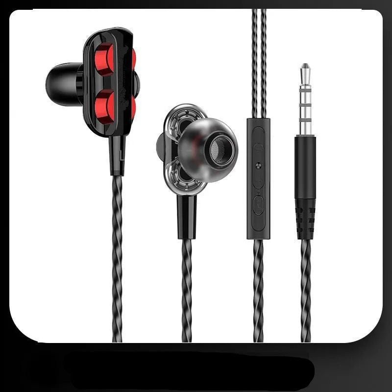 HKM-127891 Wired In-Ear Headphones with HiFi Sound in Various Color Options