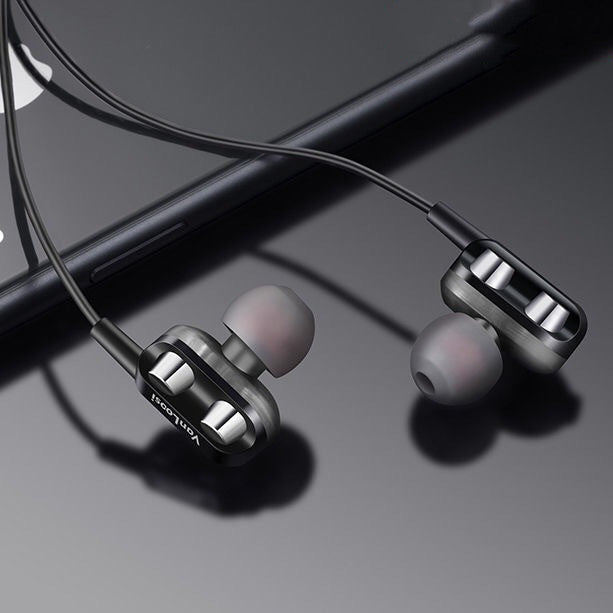 HKM-127891 Wired In-Ear Headphones with HiFi Sound in Various Color Options