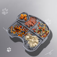 HKM-1279165 Silicone Pet Licking Pad with Suction Cups for Slow Feeding and Anti-Choking for Cats and Dogs