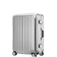 HKM-127955 Red Carry-On Trolley Luggage with USB Charging Port and Cup Holder