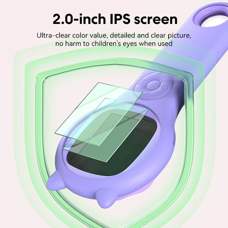 HKM-128019 Portable Mini Kids Pocket Microscope with Digital Camera for STEM Learning