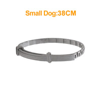 HKM-1280957 Flea-Repellent Silicone Collar for Large Dogs and Small Dogs or Cats - All-Season Design