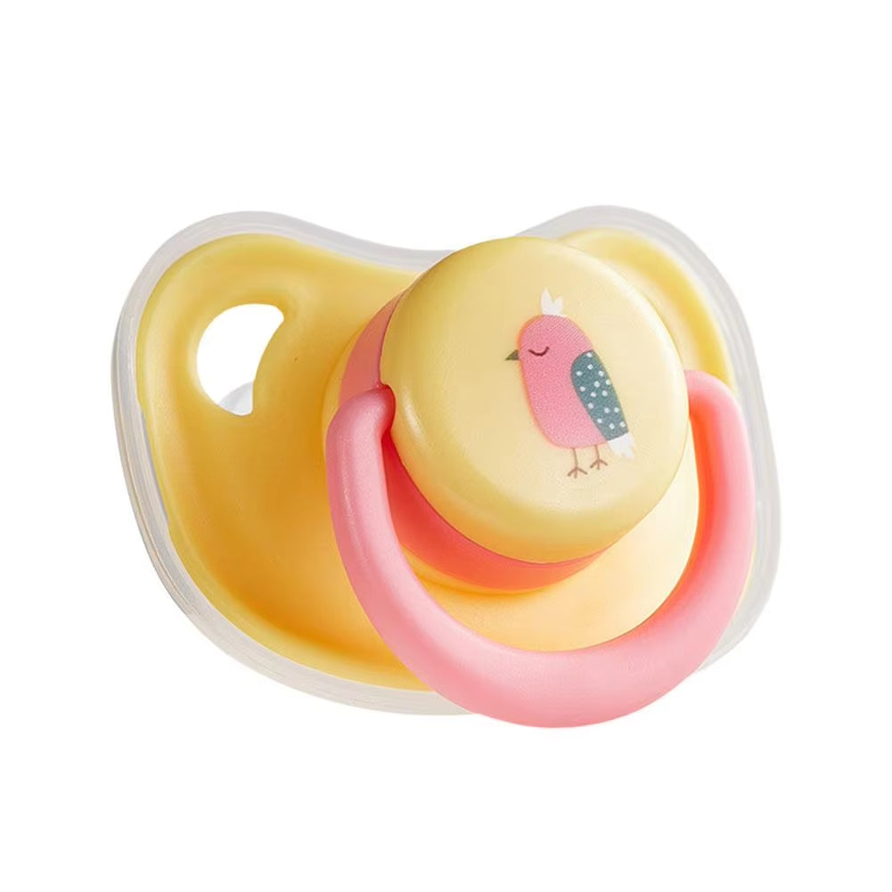 HKM-1281597 Poodle Molar Bite Silicone Pet Toy - Little Lion, Chick, and Dinosaur Nipple Designs
