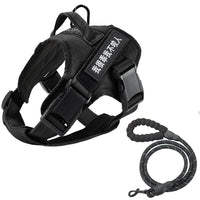 HKM-1282237 Breathable Dog Vest with Chest Strap Leash - Oxford Cloth and Mesh Material for All Breeds