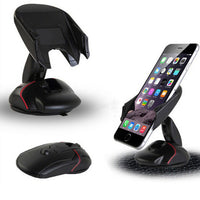 HKM-128275 Adjustable Universal Phone Holder for Car with Strong Suction Cup and Hydraulic Design