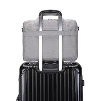 HKM-128275 Customizable Laptop Shoulder Bag with Pocket - Fits 14 and 15 Inch Devices