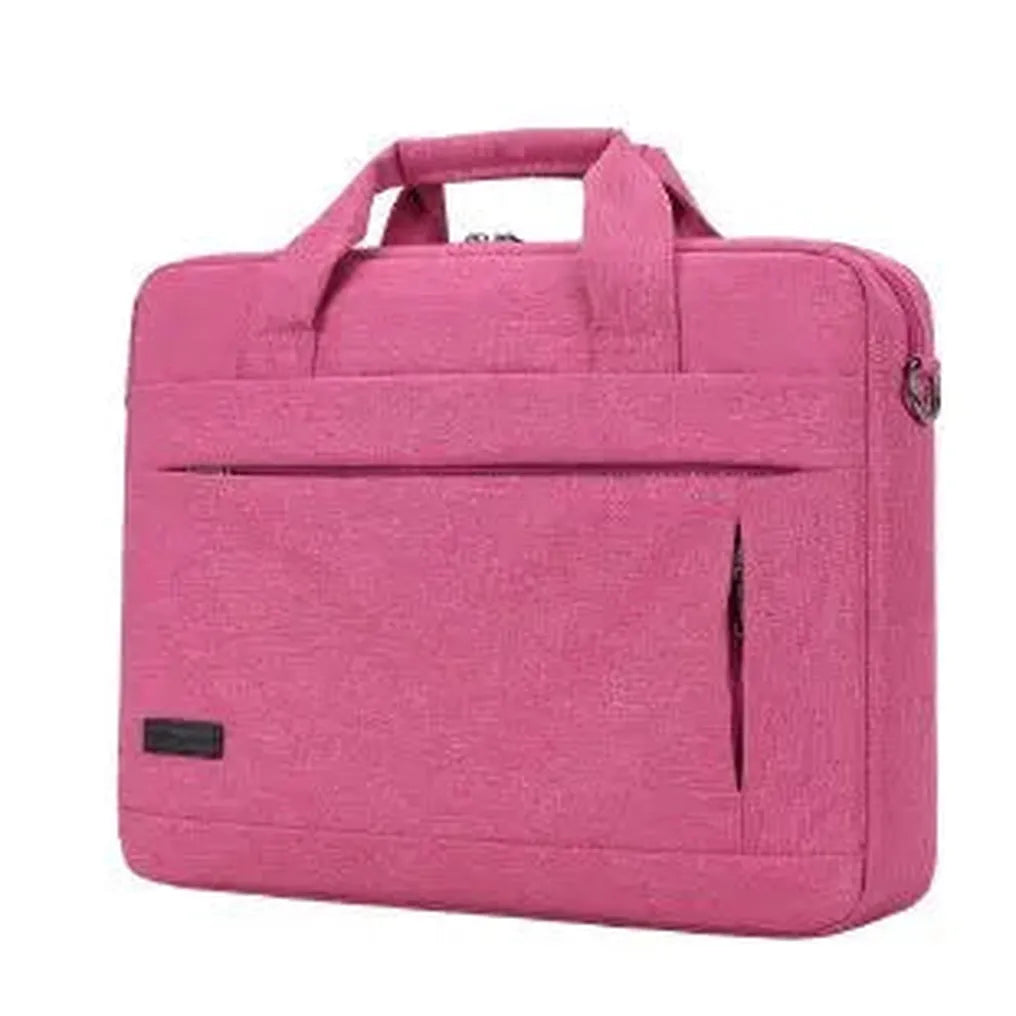 HKM-128275 Customizable Laptop Shoulder Bag with Pocket - Fits 14 and 15 Inch Devices