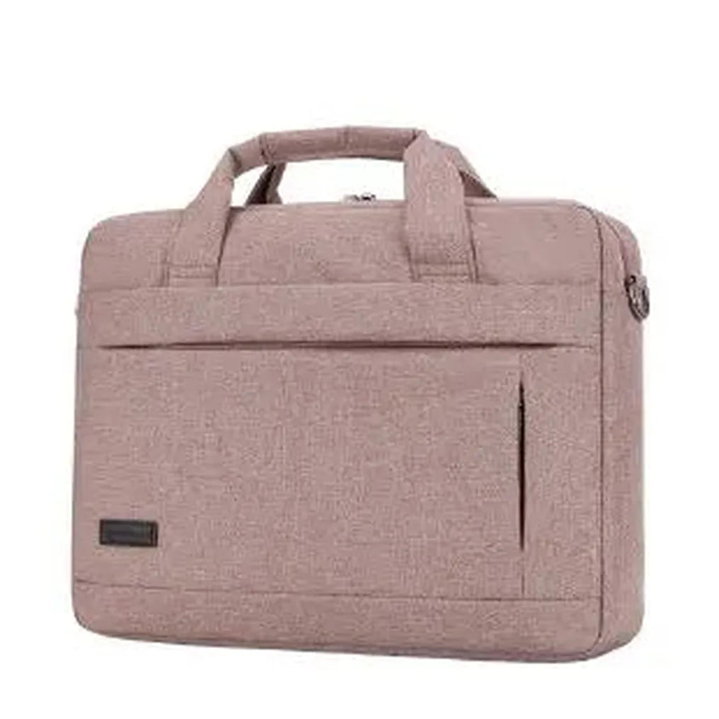 HKM-128275 Customizable Laptop Shoulder Bag with Pocket - Fits 14 and 15 Inch Devices