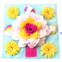 HKM-1283773 Sniff Pad for Pets - Cloth Material, 60x60cm Interactive Snuffle Mat