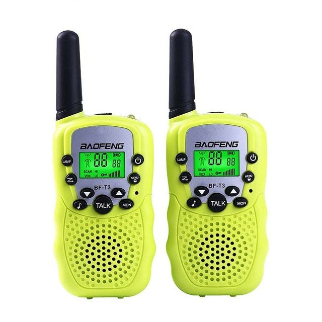 HKM-128403 Children's Handheld Walkie Talkies - 22 Channels, 400-470 MHz Frequency, Dual Pack