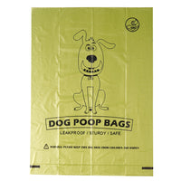 HKM-1285181 Biodegradable Thickened PET Dog Waste Bags with Dispenser - Assorted Colors
