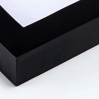HKM-128595 Black Wooden A4 & A3 Picture Frames Set for 6x8 Pictures – Set of 3 & 4 & 6