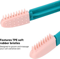 HKM-1286205 Gentle Tear Stain Remover for Cats and Dogs with Soft Rubber Eye Comb