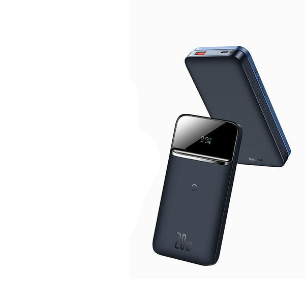 HKM-128787 Magnetic Wireless Fast Charging Power Bank, 10000mAh with Digital Display, PD & QC 20W