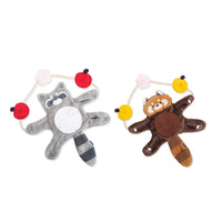 HKM-1288381 Interactive Plush Teddy Bear Toy for Small Dogs - Teeth Grinding and Food Hiding Accessory