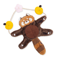 HKM-1288381 Interactive Plush Teddy Bear Toy for Small Dogs - Teeth Grinding and Food Hiding Accessory
