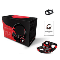 HKM-128915 Bluetooth Wireless Headset with MP3 Support and Wired Option, Adjustable Comfort, Up to 10 Hours Playtime