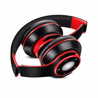 HKM-128915 Bluetooth Wireless Headset with MP3 Support and Wired Option, Adjustable Comfort, Up to 10 Hours Playtime