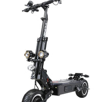 HKM-128915 High-Powered 5000W Electric Scooter with 60V Battery, Dual Motors, 11-Inch Wheels, and Foldable Design