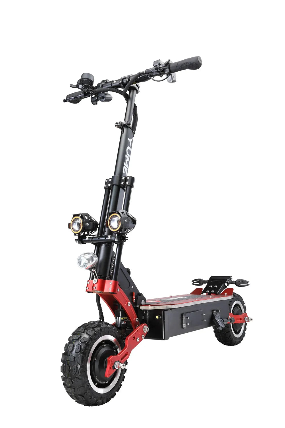 HKM-128915 High-Powered 5000W Electric Scooter with 60V Battery, Dual Motors, 11-Inch Wheels, and Foldable Design