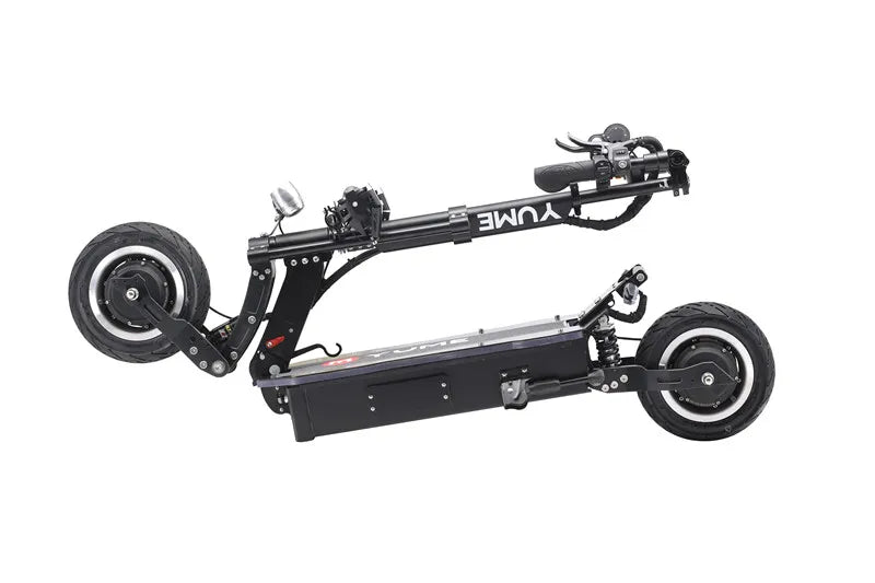 HKM-128915 High-Powered 5000W Electric Scooter with 60V Battery, Dual Motors, 11-Inch Wheels, and Foldable Design