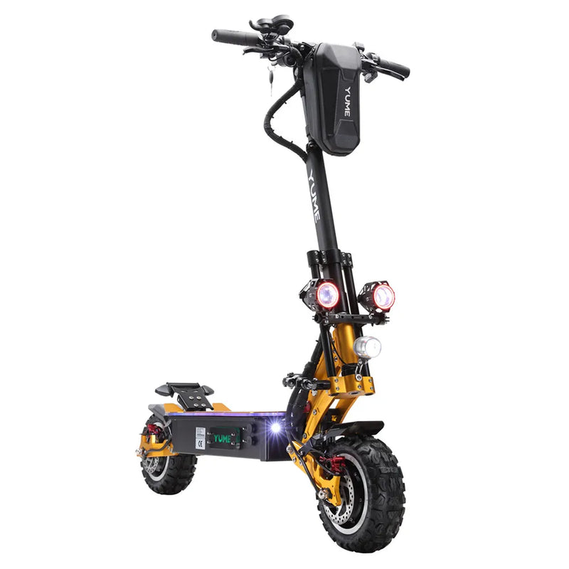 HKM-128915 High-Powered 5000W Electric Scooter with 60V Battery, Dual Motors, 11-Inch Wheels, and Foldable Design