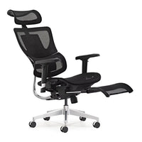 HKM-129171 Ergonomic Executive Office Chair with Adjustable Headrest and Swivel Features