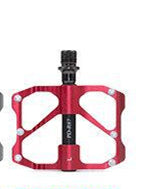 HKM-129235 Carbon Fiber Mountain Bike Bearing Pedals - Lightweight & Durable 3-Pedal Set