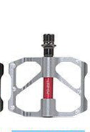HKM-129235 Carbon Fiber Mountain Bike Bearing Pedals - Lightweight & Durable 3-Pedal Set