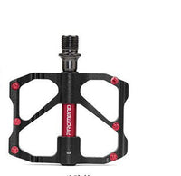 HKM-129235 Carbon Fiber Mountain Bike Bearing Pedals - Lightweight & Durable 3-Pedal Set