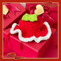 HKM-1292861 Festive Winter Pet Hats for Cats and Dogs ¨C Tiger, Fruit, Frog Designs