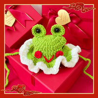 HKM-1292861 Festive Winter Pet Hats for Cats and Dogs ¨C Tiger, Fruit, Frog Designs
