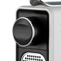 HKM-129299 Automatic Capsule Coffee Machine - Black Espresso Maker for Home Use