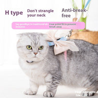 HKM-1293757 Breathable Traction Vest for Pets in White, Blue, Pink, and Purple