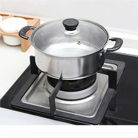 HKM-129427 Stainless Steel Non-Stick Casserole Set - 10 Piece Home and Kitchen Cookware