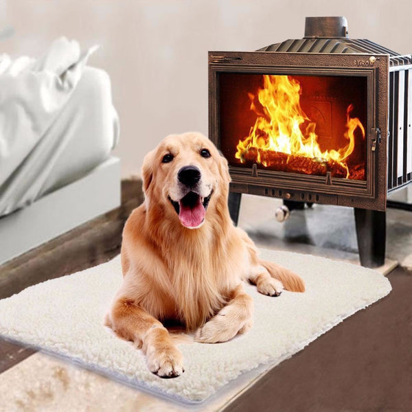 HKM-1296317 Soft and Cozy Removable Washable Pet Mat for Autumn and Winter, 60x45cm, 86.5x60.5cm, with Aluminum and Pearl Cotton Filling