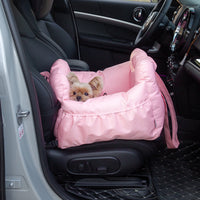 HKM-1298493 Multifunctional Pet Cart Nest Safety Seat for Dogs - Available in Gray, Coffee, Dark Blue, Pink