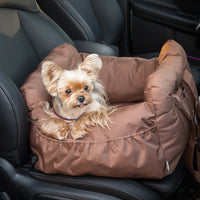 HKM-1298493 Multifunctional Pet Cart Nest Safety Seat for Dogs - Available in Gray, Coffee, Dark Blue, Pink