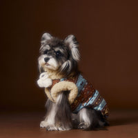 HKM-1299005 Light Pink Bichon Schnauzer Teddy Vest for Pets - Soft 90% Duck Down Insulated Clothing in Multiple Sizes
