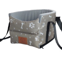 HKM-1299261 Portable Dark Gray Pet Carrier Bed for Travel - Ideal for Pets Up to 8kg