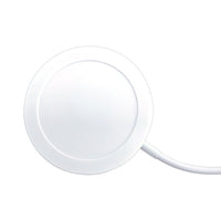 HKM-129939 15W Magnetic Wireless Charger, Fast Charging Induction Pad, Compatible with Most Mobile Phones, Type-C Input, ABS Material, 57MM Diameter