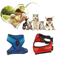 HKM-1299517 USB Rechargeable LED Dog Harness with Reflective Features - Pet Safety Chest Strap for Day and Night Use