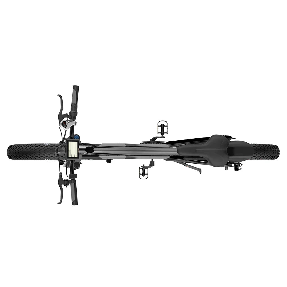 HKM-130195 Electric Mountain Bike with 750W Motor, 48V Battery, 15Ah, 7-Speed, Full Suspension, 26" Tires