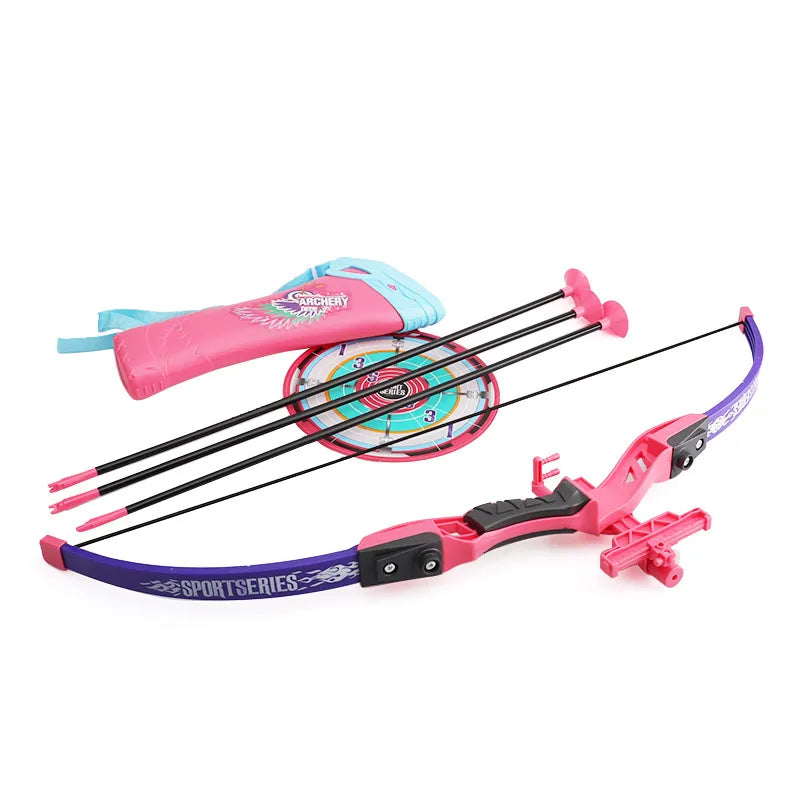 HKM-130515 Kids Archery Bow and Arrow Toy Set for Outdoor Play, Ages 2-7, EPT Model EPT436956
